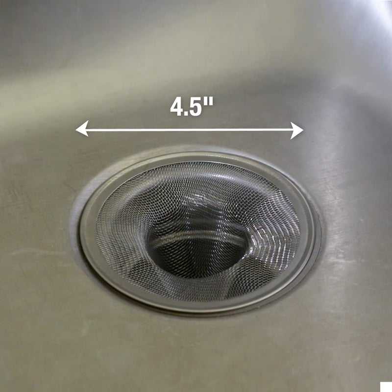 Danco Mesh Kitchen Sink Strainer 2-Pack, 4-1/2-Inch-2 Pack, Stainless Steel, 2 Count - Image 3